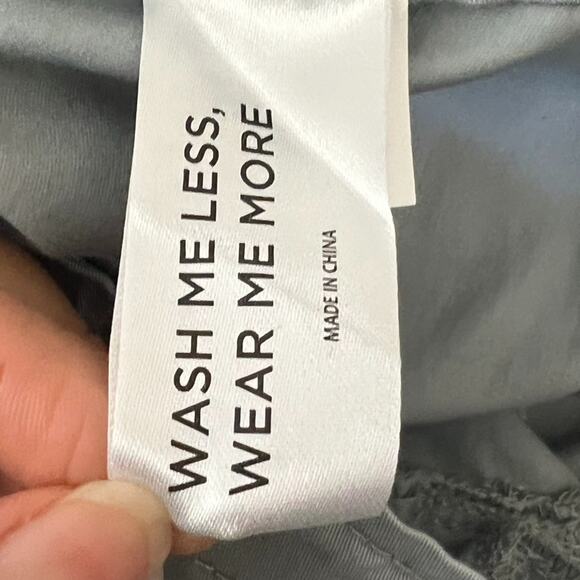 Pacsun Parachute Pants Women’s Size 6 Gray Baggy Cargo Cotton Mid-Rise Y2K - Picture 9 of 13